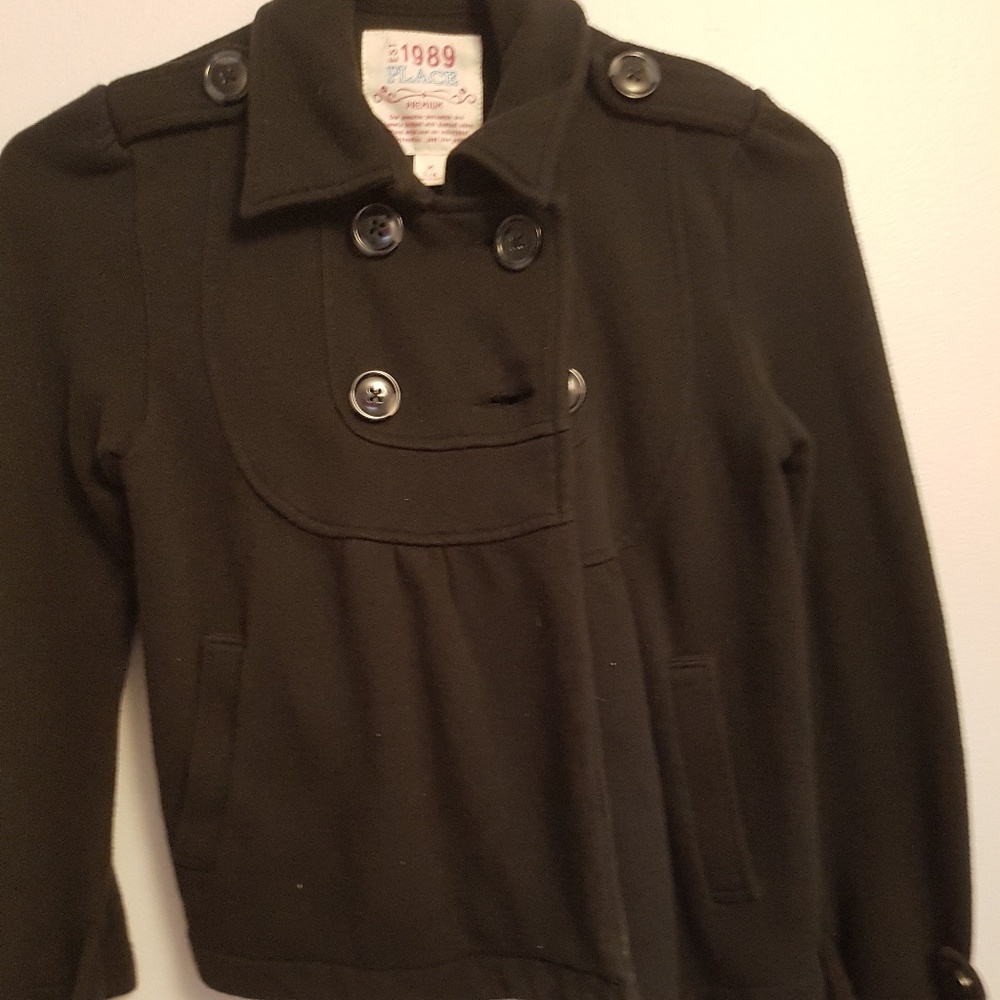 Short Pea Coat for Girls Size 7/8